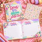 Pack encadernação - Deus faz além - Imagem 7