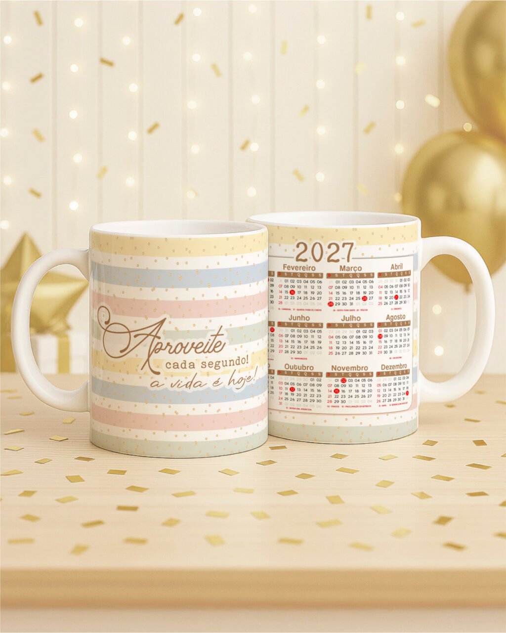 Ano Novo - Calendário 2027 (Artes Canecas) - Imagem 17