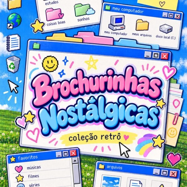 Coleção Brochurinhas Nostálgicas (Letterinhas)
