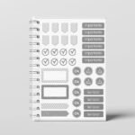 Miolo Agenda SEM DATA - 1DPP + 2DPP - A5 - wire-o/espiral 6 cores - Imagem 3