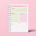 Miolo Agenda DATADA - 2DPP - A5 - wire-o/espiral - 6 cores - Imagem 5