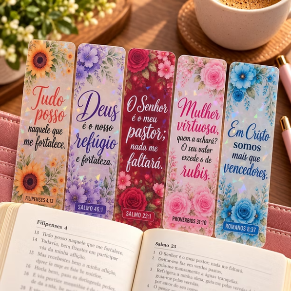 Marcadores de Página Versículos – Feminino