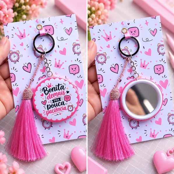 Botton Espelho – Bonita Demais Pra Pouca Paciência