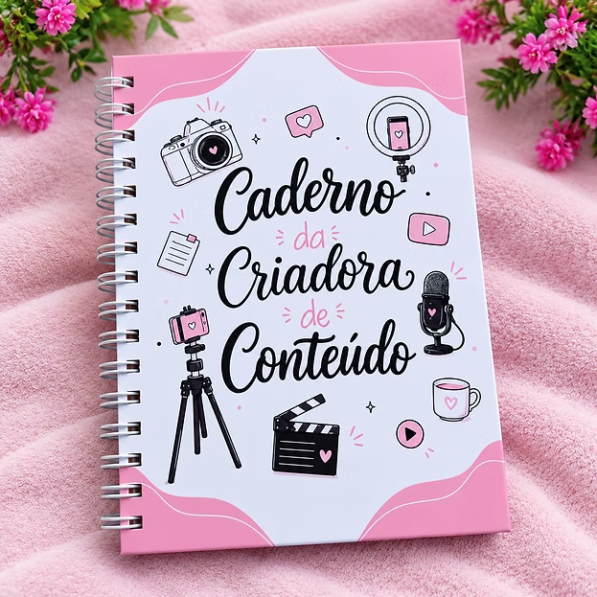 Caderno Da Criadora De Conteúdo