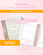 Combo Agendamentos 2027 (Branco Papel)