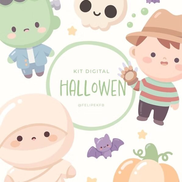Halloween – Kit Digital