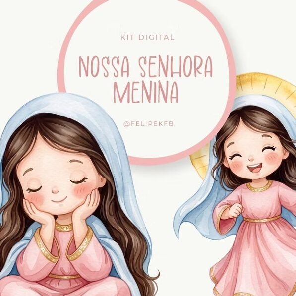 Nossa Senhora Menina – Kit Digital