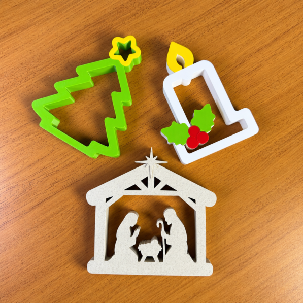 Enfeites de Natal (Arquivo Impressão 3D)
