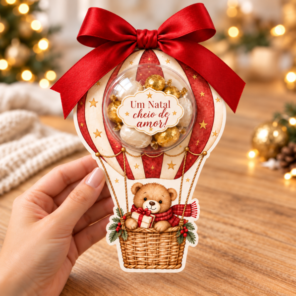 Cartões de Natal + Tags com mensagens