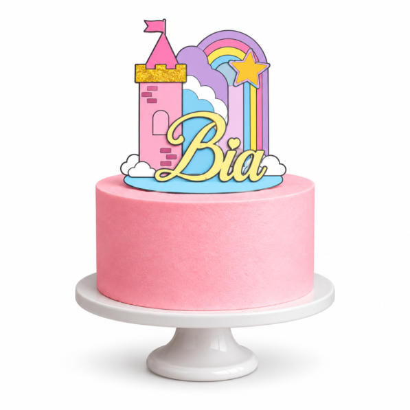 Princesa – Topo de Bolo