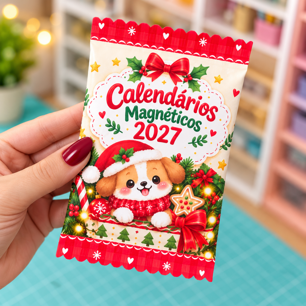 Calendários Polaroid Magnéticos 2027 (Letterinhas) - Imagem 3