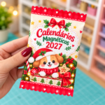 Calendários Polaroid Magnéticos 2027 (Letterinhas) - Imagem 3