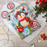 Mini Álbum Arizona Pinguim Encantado - Natal 2026