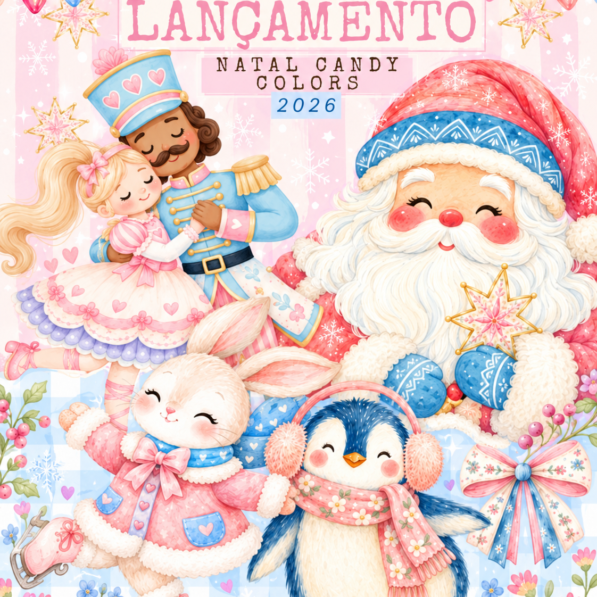 Natal Candy Colors 2026 (Ilustracin)