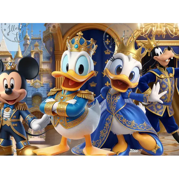 Disney Realeza Azul – Kit Digital