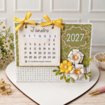 Calendário de Mesa Margaridas 2027