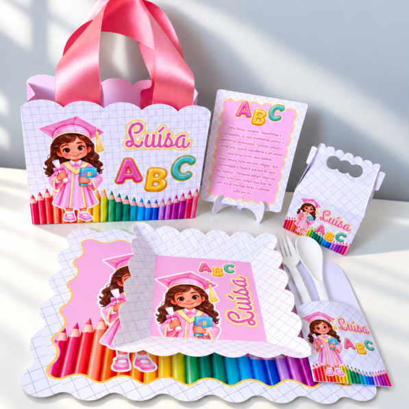 Mesa Posta ABC Menina