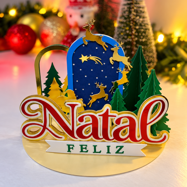 Natal – Topo de Bolo Cenário