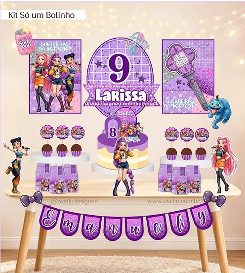 K Pop – Kit Só Um Bolinho