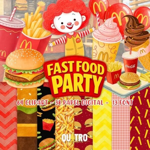 Fast Food Party • Mc Donalds – Kit Digital