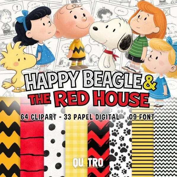 Happy Beagle & The Red House • Snoopy – Kit Digital