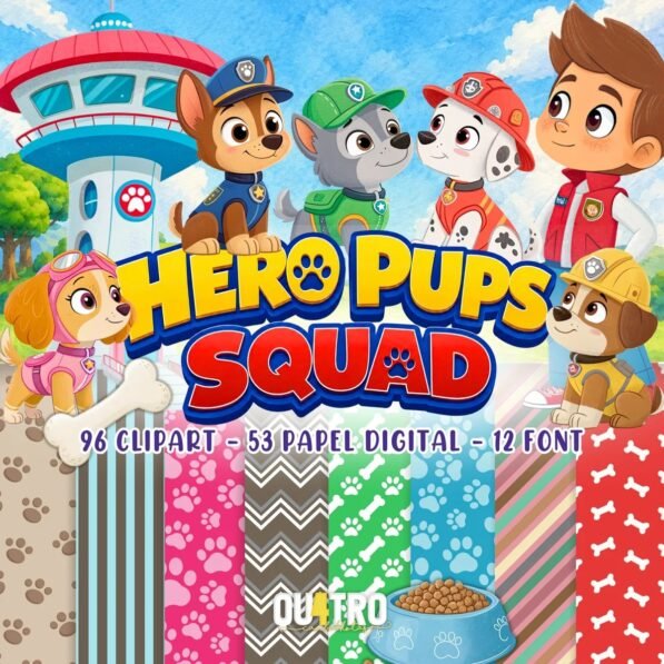 Hero Pups Squad • Paw Patrol – Kit Digital