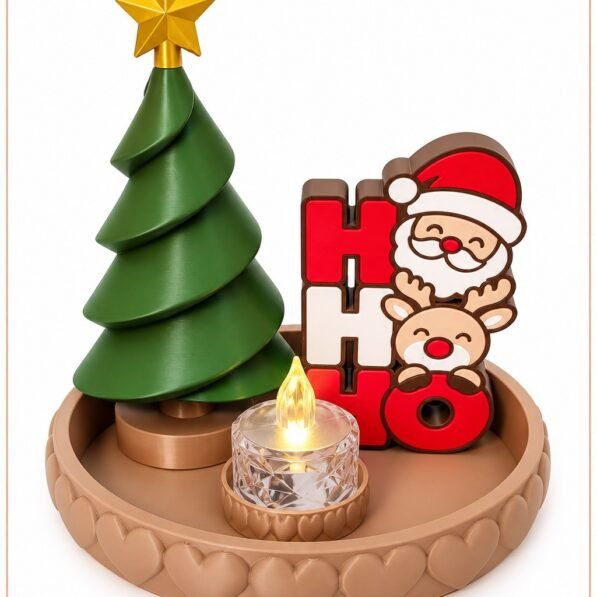 Kit HoHoHo Natal (Arquivo Impressão 3D)