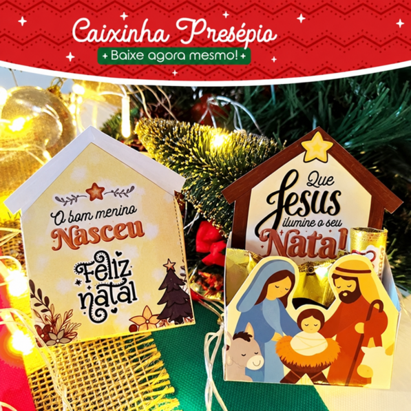 Caixinha Presépio Natal