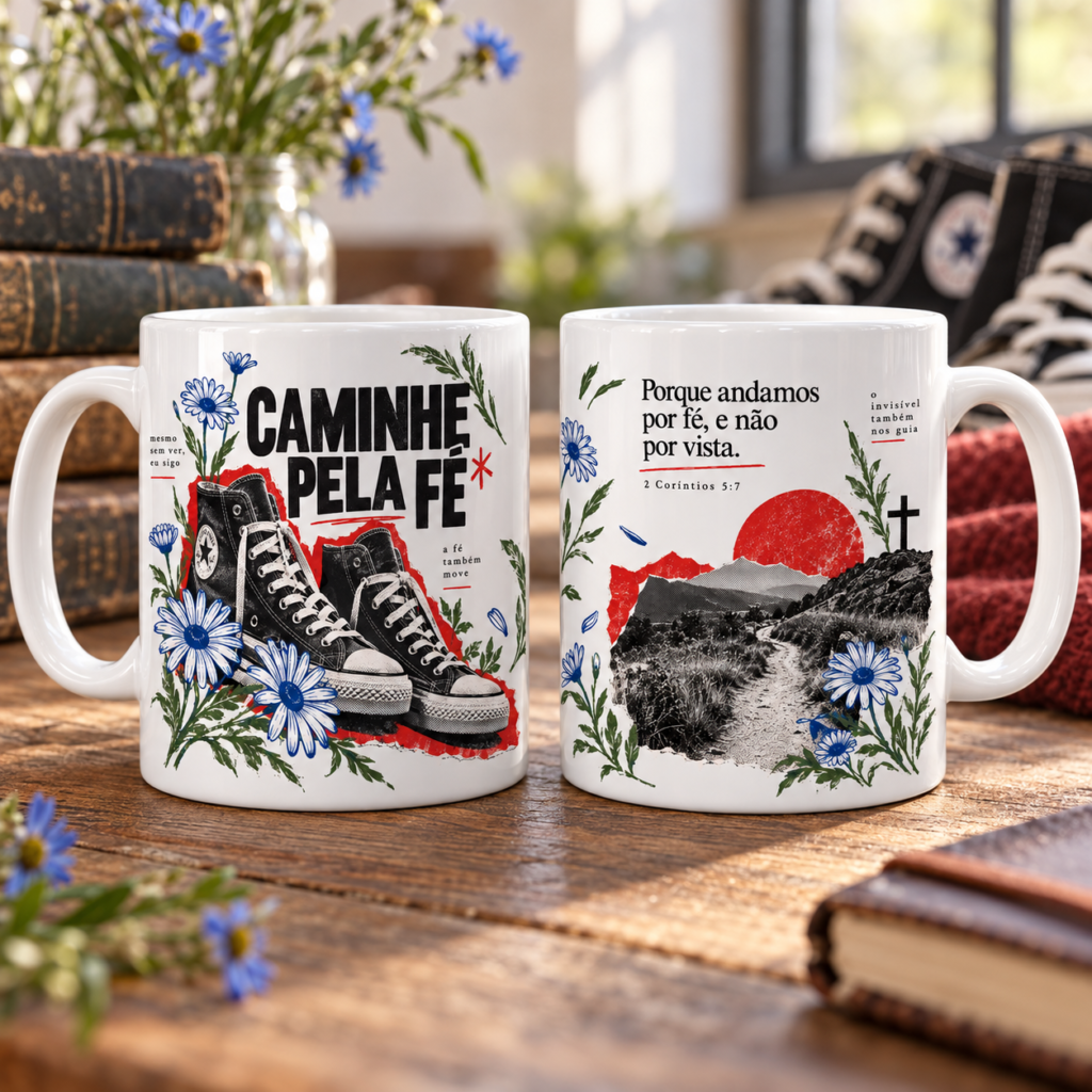 Coleção Floresça na Fé - Artes Canecas - Imagem 5
