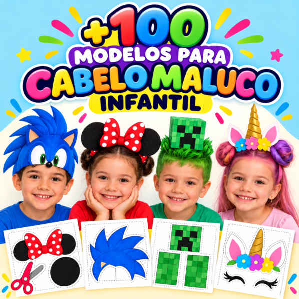 Cabelo Maluco – 100 Modelos