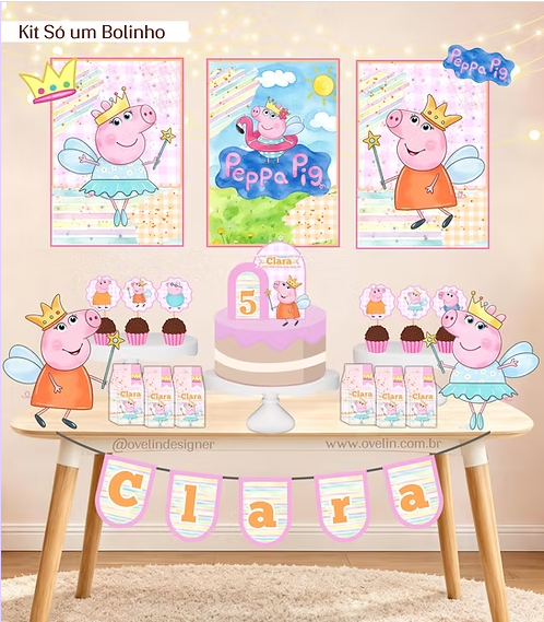 Peppa Pig – Kit Só um Bolinho