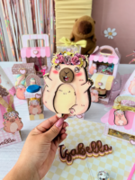 Kit de Reembalagem de Doces Capivara - Imagem 3