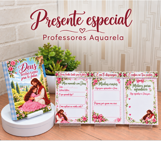 FREEBIE Presente Especial – Professores Aquarela
