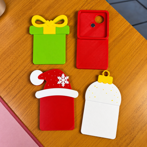 Porta Calendário Natalino (Arquivo Impressão 3D)