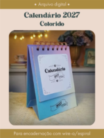Calendário 2027 - Colorido (Perfeito Miolo) - Imagem 2