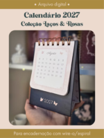 Calendário 2027 - Coleção Laços & Rosas (Perfeito Miolo) - Imagem 3
