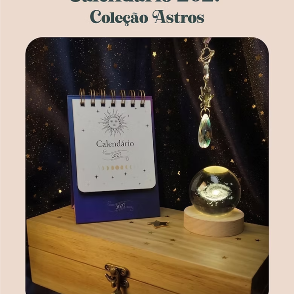 Calendário 2027 – Coleção Astros (Perfeito Miolo)