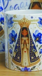 Mini Kit Digital - Nossa Senhora Aparecida 2026 (Abacaxi Sublimatico) - Imagem 6