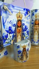 Mini Kit Digital - Nossa Senhora Aparecida 2026 (Abacaxi Sublimatico) - Imagem 2