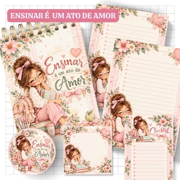 Kit Rosa – Ensinar com amor