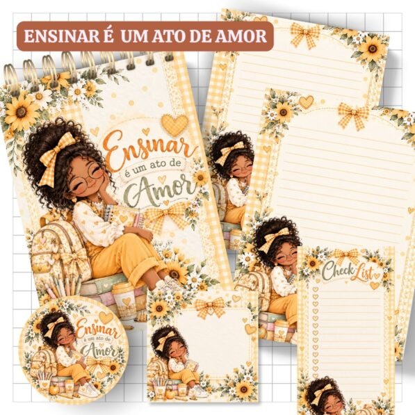 Kit Amarelo – Ensinar com amor