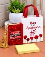 Chaveiro Post-it + Sacola (4 estampas) - Imagem 3