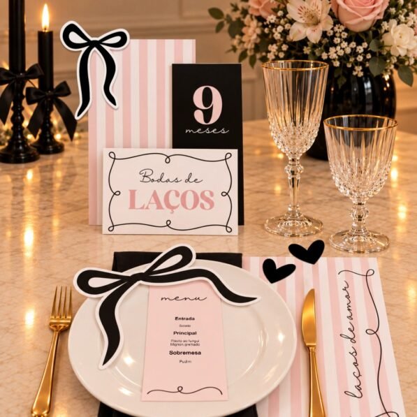 Kit Bodas de Laços (9 meses)