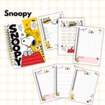 Pack Snoopy A5 – 8 Capas / 4 Miolos