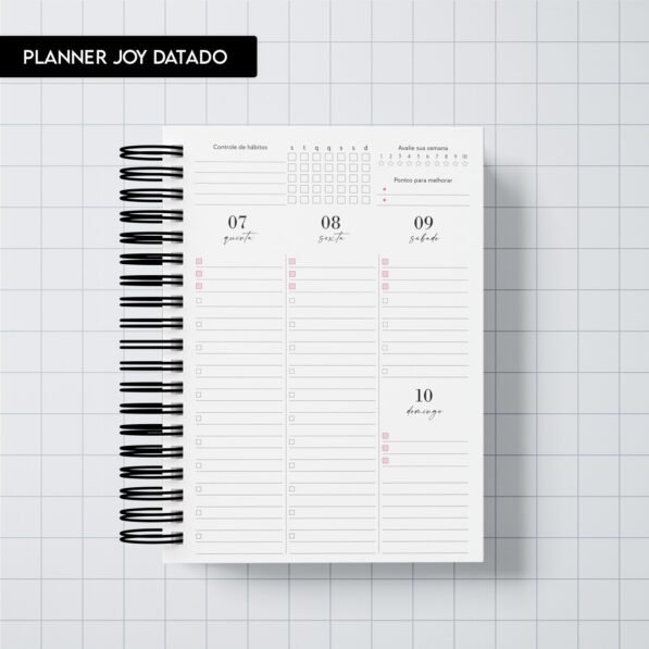 Miolo Planner Joy 2027 (Trilha de Papel)