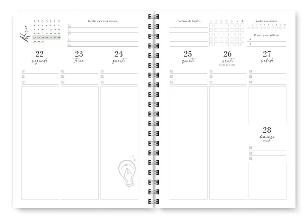 Miolo Planner Joy 2027 (Trilha de Papel) - Imagem 5