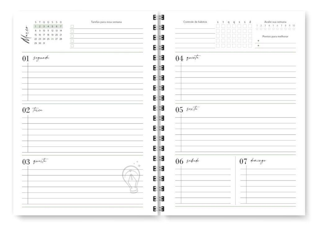 Miolo Planner Joy 2027 (Trilha de Papel) - Imagem 10