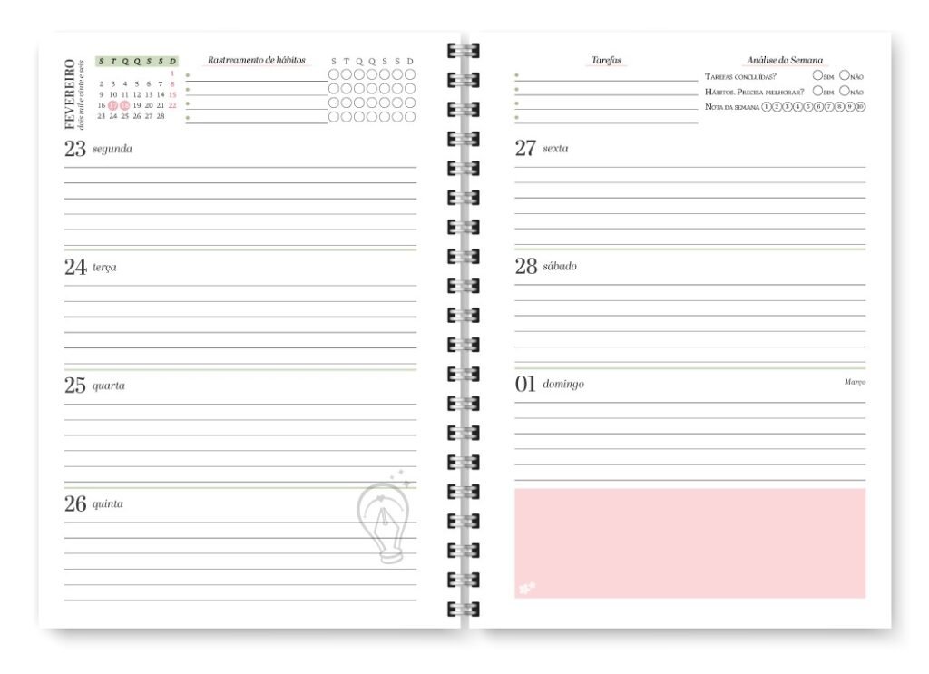 Miolo Planner Spring 2027 (Trilha de Papel) - Imagem 10