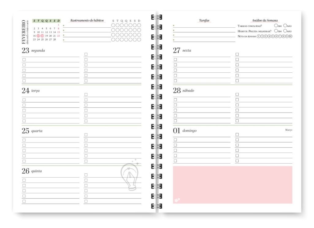 Miolo Planner Spring 2027 (Trilha de Papel) - Imagem 14
