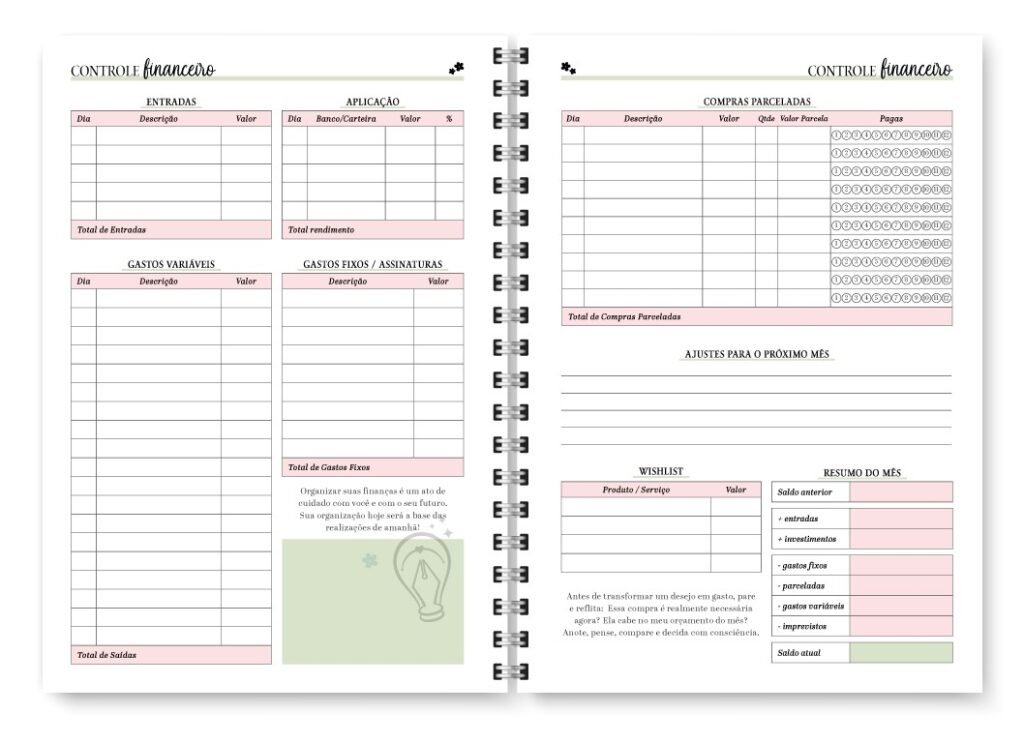 Miolo Planner Spring 2027 (Trilha de Papel) - Imagem 13
